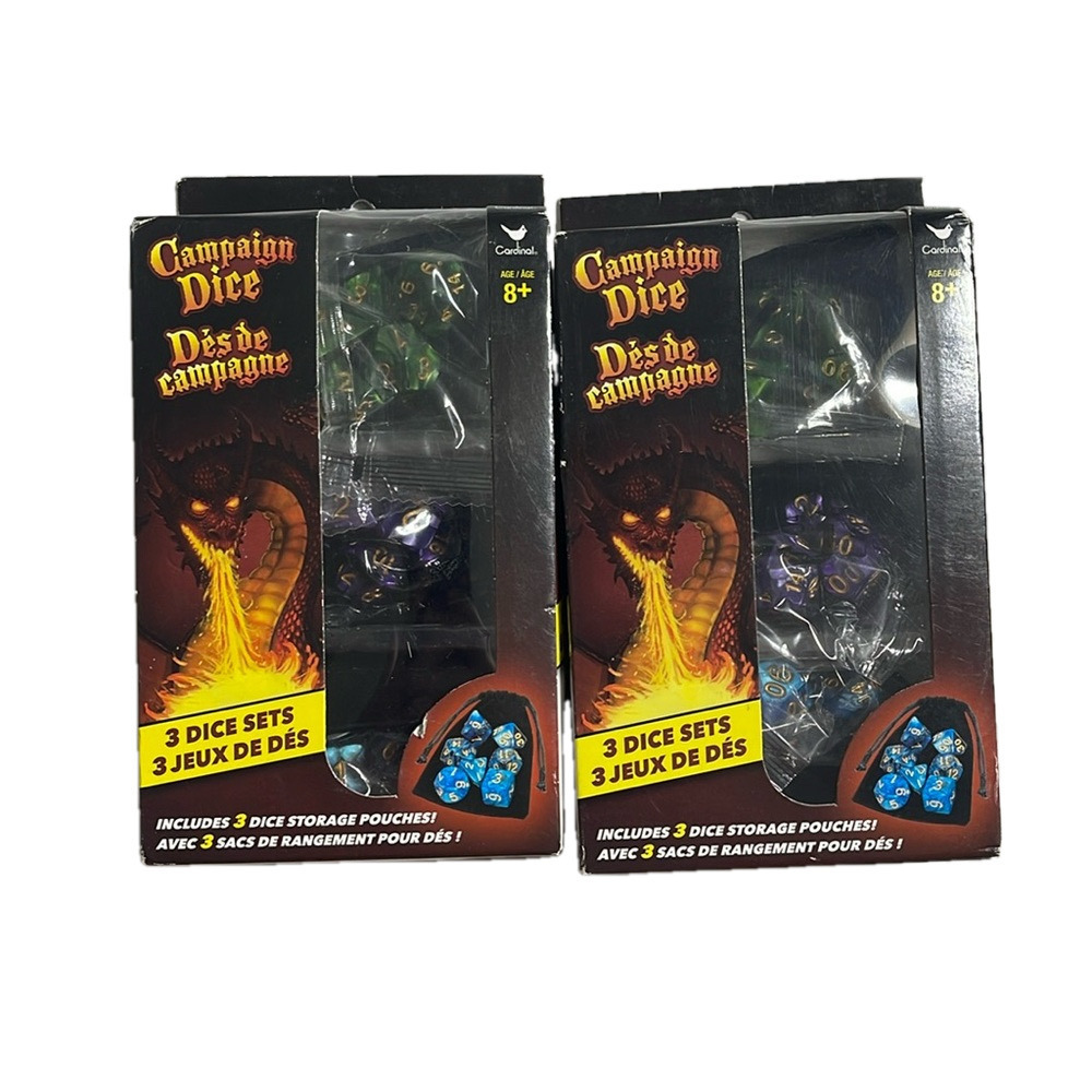 New set/2 Campaign Dice sets
